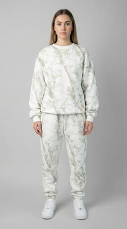 Birch camo jogger set — lifestyle